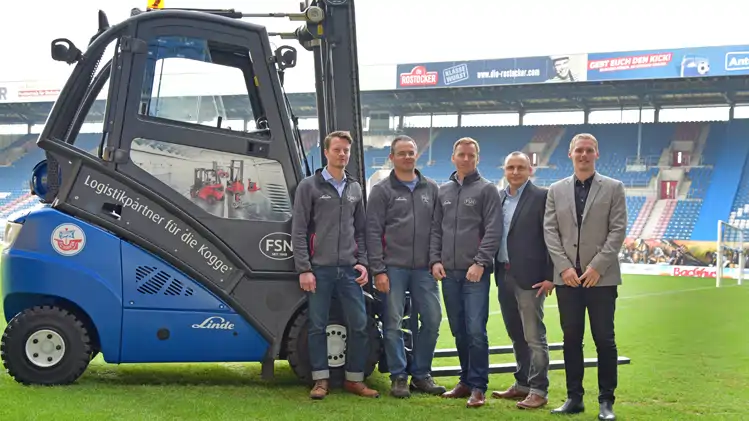 FSN ist offizieller Logistikpartner des F.C. Hansa Rostock